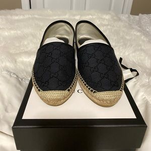 Gucci Monogram Canvas Espadrille